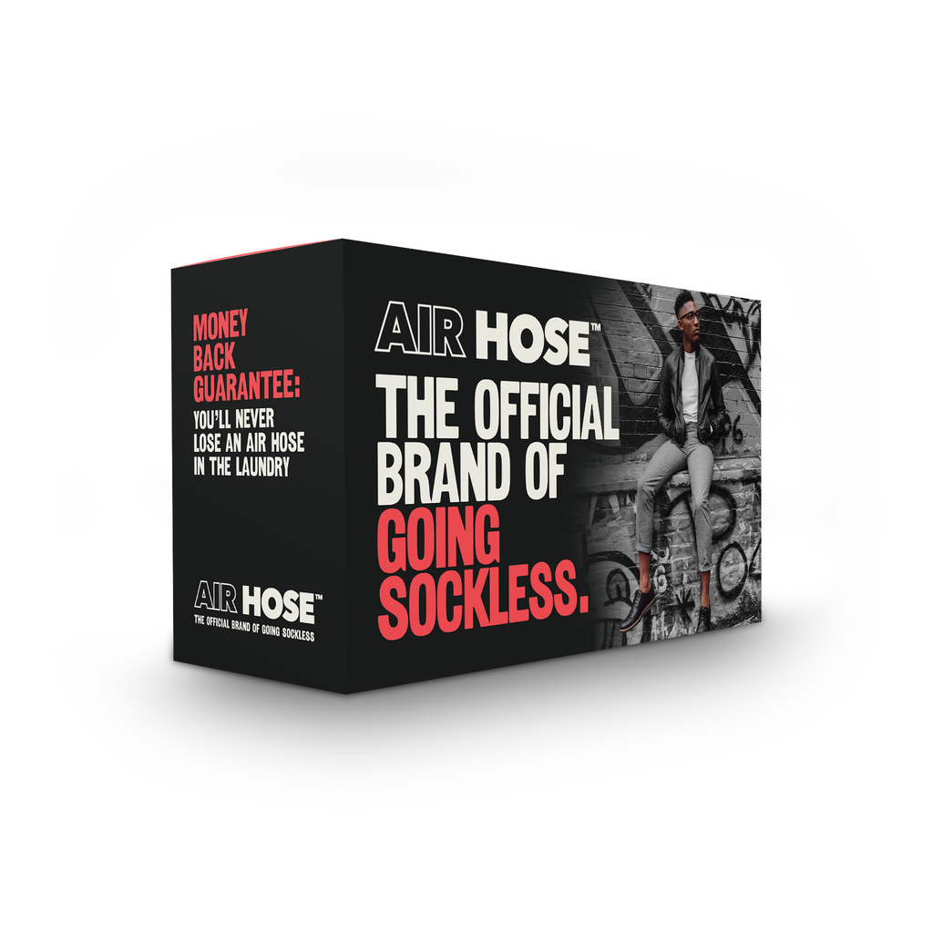 Air Hose. The No Sock AirSocks For Sockless Days. (It's a gag gift. Read our little secret first.)