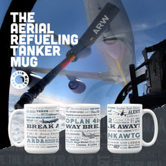 Say Again Mug With Tanker Lingo  On Our White glossy mug