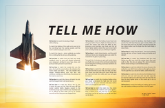 The Complete Tell Me How ode to flight on our spiral notebook