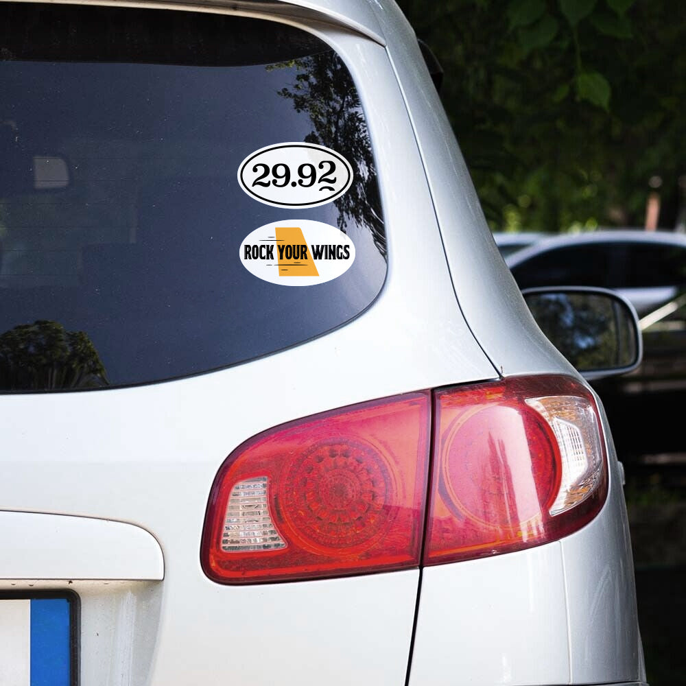 Rock Your Wings On Our Bubble-free stickers