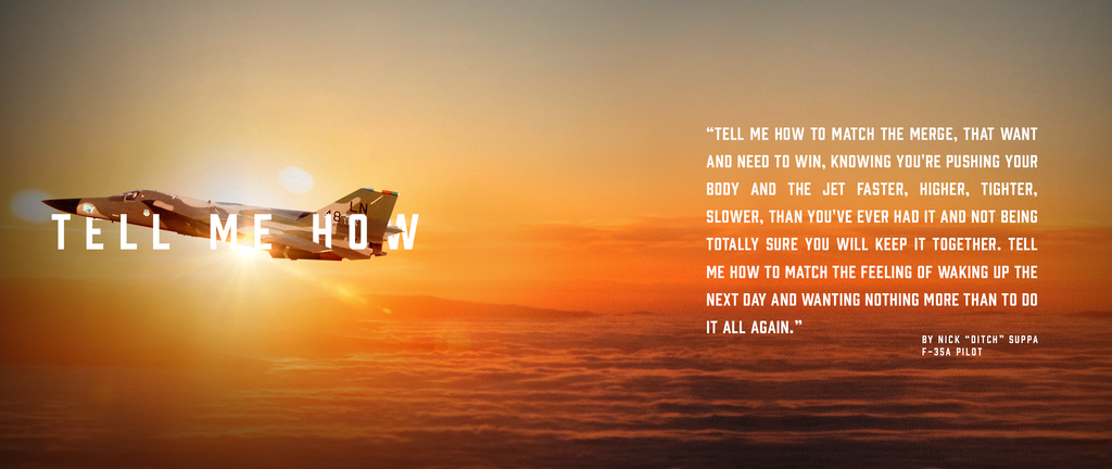 F-111F mug with best Tell Me How quote. Bomber series.