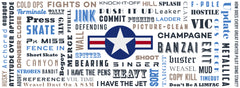 Say Again Mug With Fighter Pilot Words Generic version.