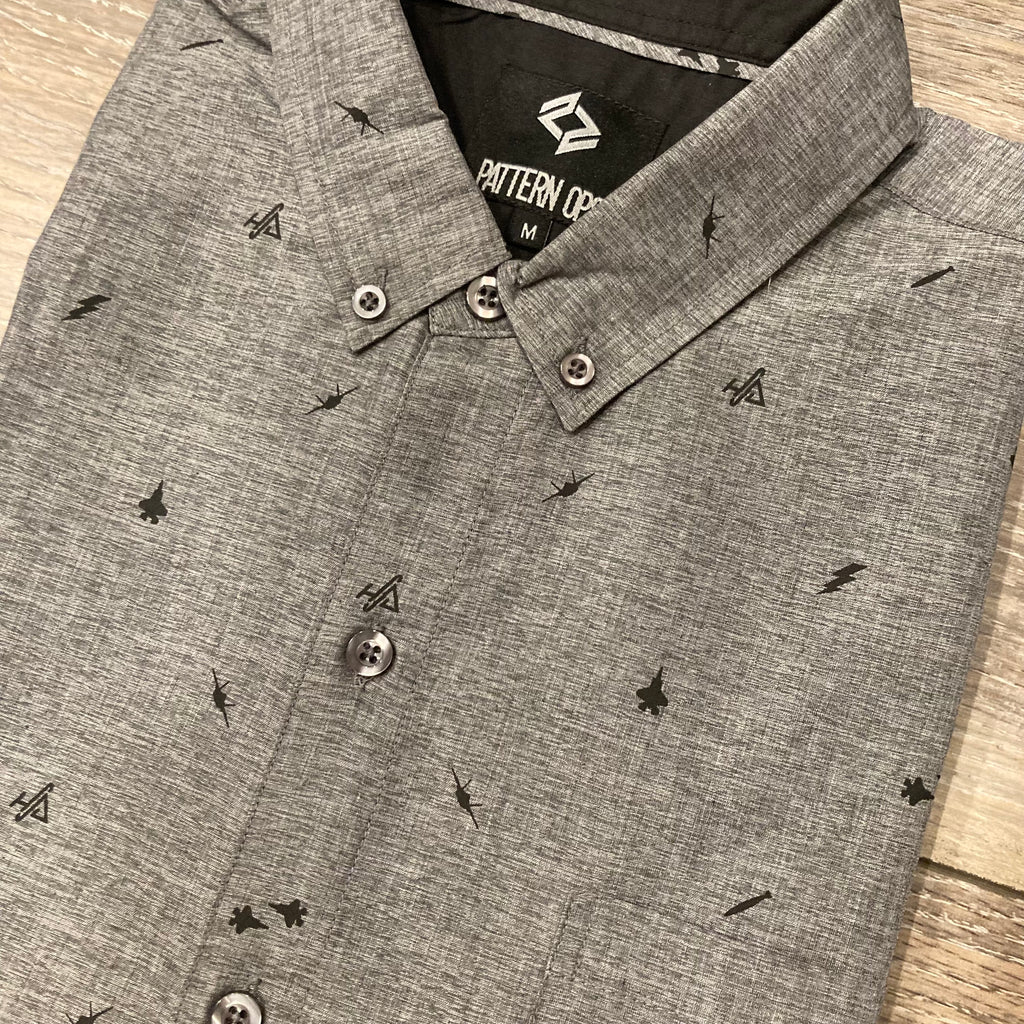 New! Short Sleeve Shirt From Pattern Ops With F-35A