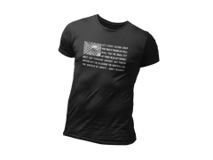 JFK's Freedom Quote On Our Men’s premium heavyweight tee