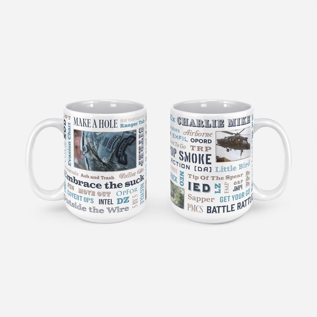 Say Again Army Ranger Mug