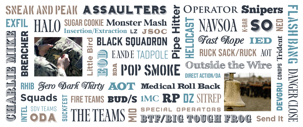 Our Say Again Mug With SEAL Team Words.