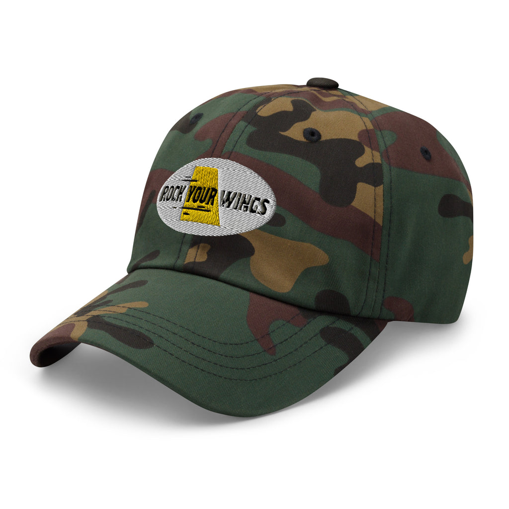 Rock Your Wings On Our Premium Dad hat
