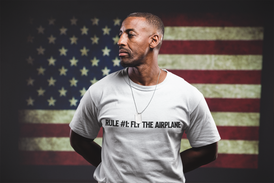 Rule #1 On Our Men’s garment-dyed heavyweight t-shirt