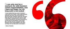 Freedom Mugs. "I Can Only Rest A Moment" White 15oz Ceramic Mug
