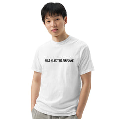 Rule #1 On Our Men’s garment-dyed heavyweight t-shirt