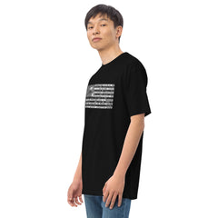 Say Again T-Shirt With Words Used By SEAL Teams on Our Men’s premium heavyweight tee