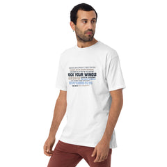 Rock Your Wings Oshkosh T-Shirt On Our Premium Tee.