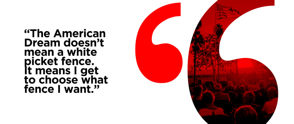 Freedom Mugs. The  American Dream Quote on our handsome 15 ounce coffee mug.