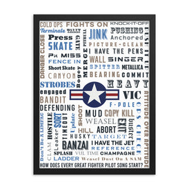 Say Again Fighter Pilot poster