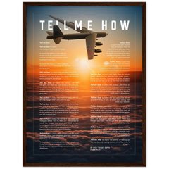 Premium Matte Paper Wooden Framed Poster