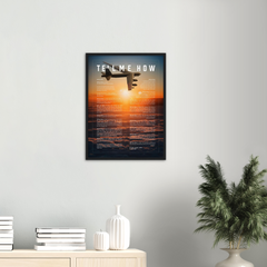 Premium Matte Paper Wooden Framed Poster