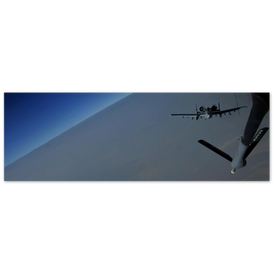 Gallery Editions A-10 Air Refueling on Our Metallic Print