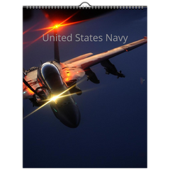 United States Navy jets as art 2022 wall calendar