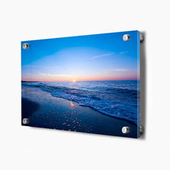 B-52 Bomber Acrylic print ready to hang with the Tell Me How description of military flight.