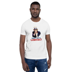 Don't Be A LIMFAC is Military speak for LIMiting FACtor. Short-Sleeve Unisex T-Shirt