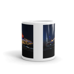 F-18 Christmas on our white ceramic mug.
