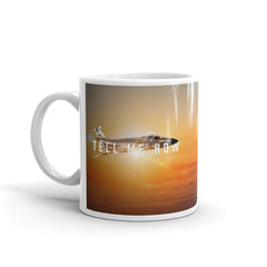 F-101 Voodoo mug with best Tell Me How quote. Vietnam series. Century series.