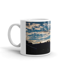 A-10 dawn patrol on our Ceramic White glossy mug