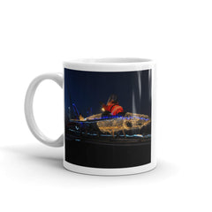 F-18 Christmas on our white ceramic mug.