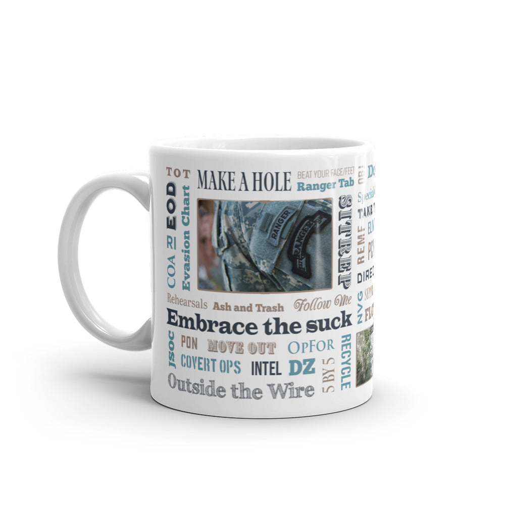 Say Again Army Ranger Mug