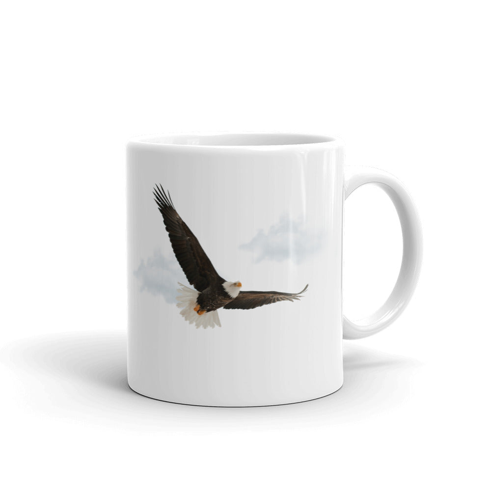 I Live. I (USA Flag). I Am. In Our Hefty Mugs