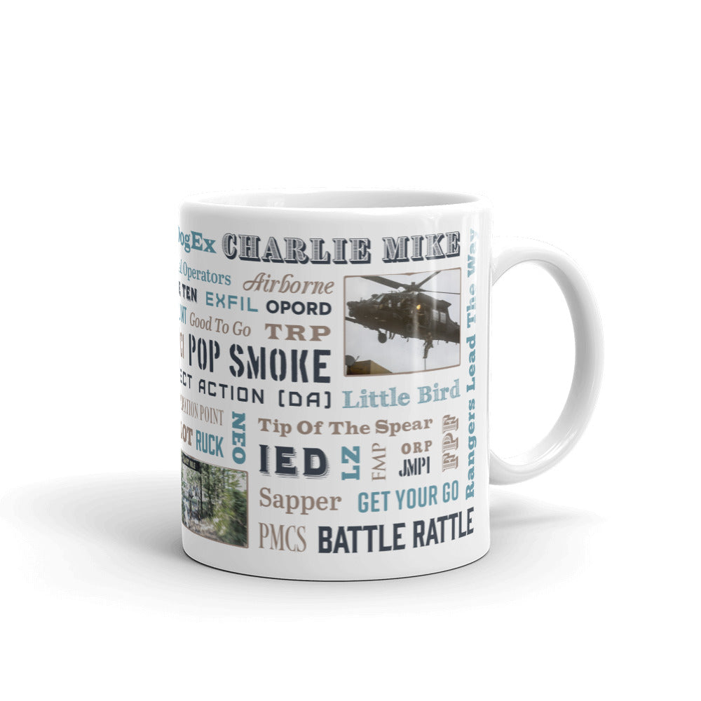 Say Again Army Ranger Mug