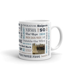 Our Say Again Mug With SEAL Team Words.