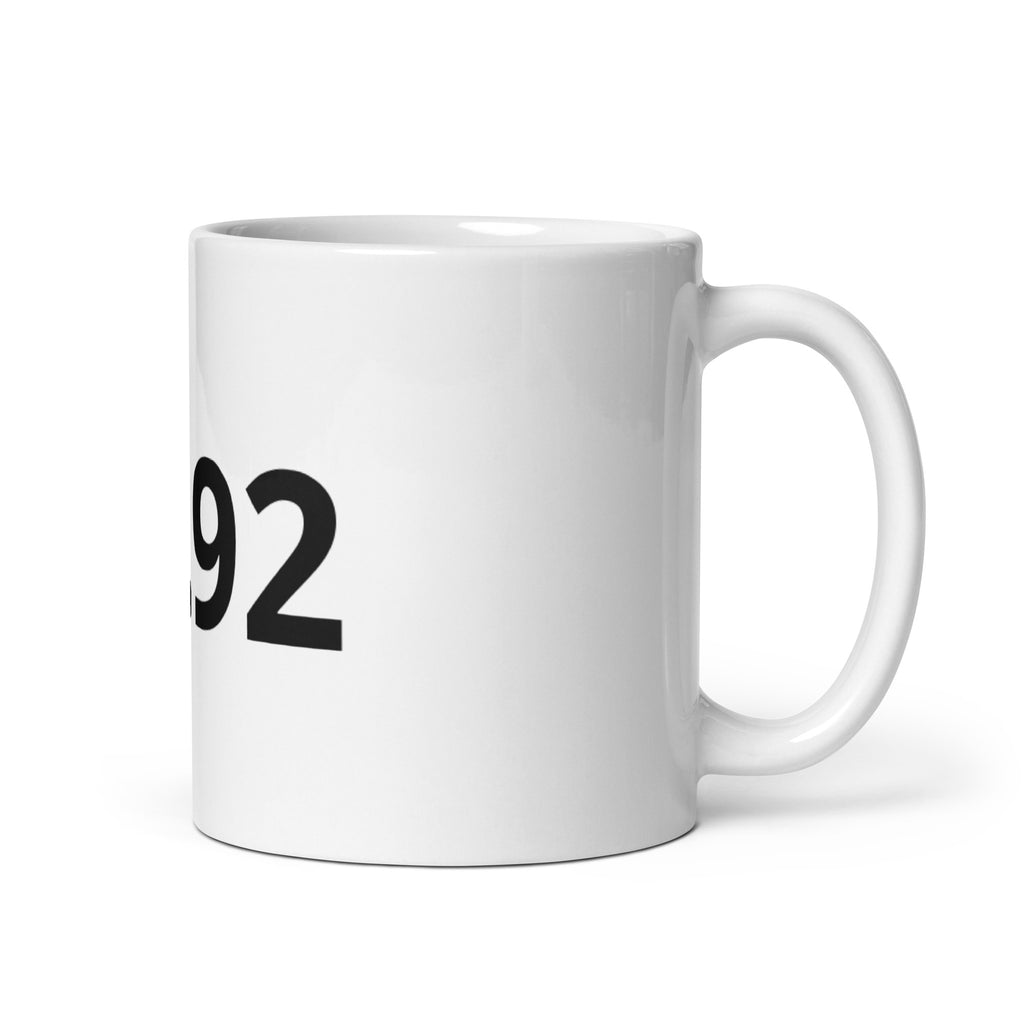 29.92 On Our White glossy mug
