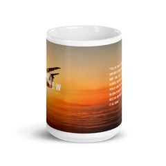 C-5 mug with best Tell Me How quote. Transport series.
