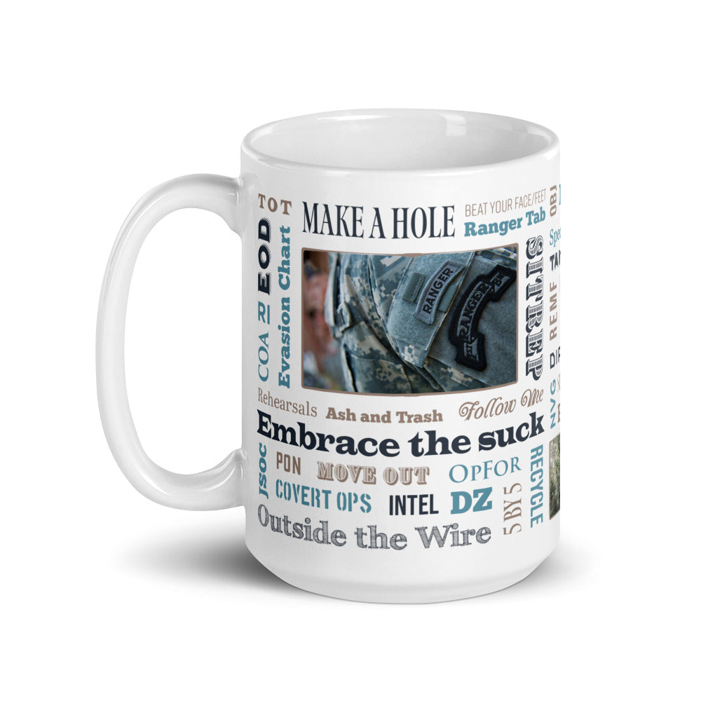 Say Again Army Ranger Mug