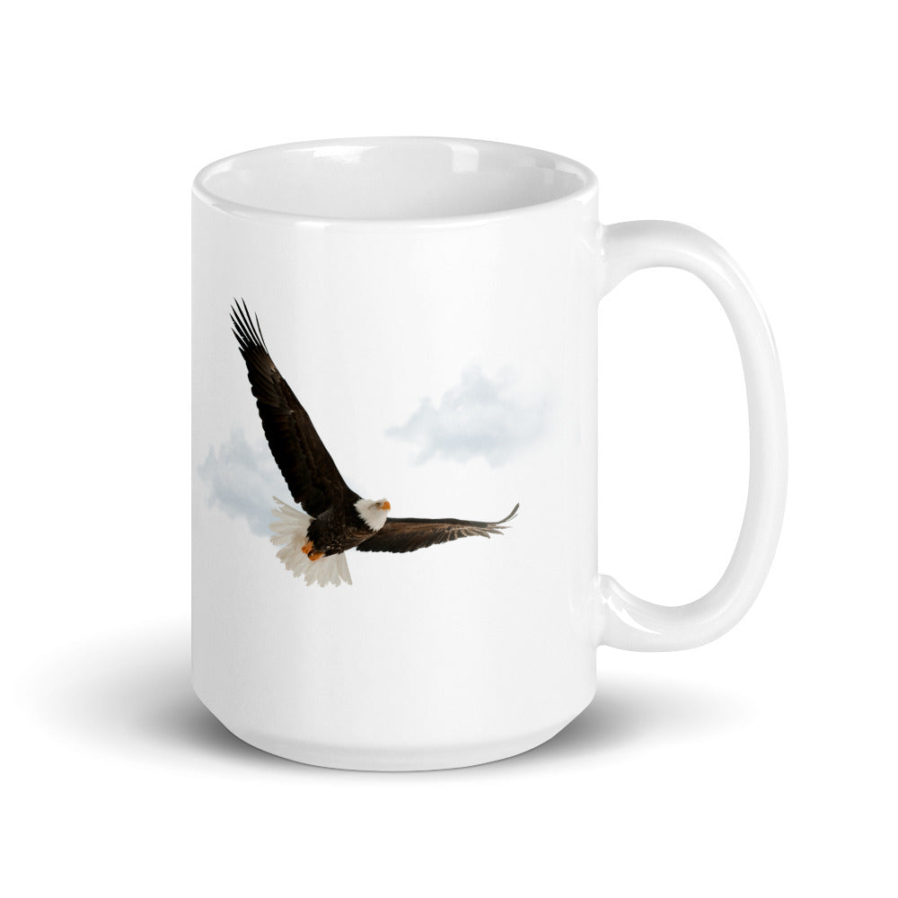 I Live. I (USA Flag). I Am. In Our Hefty Mugs