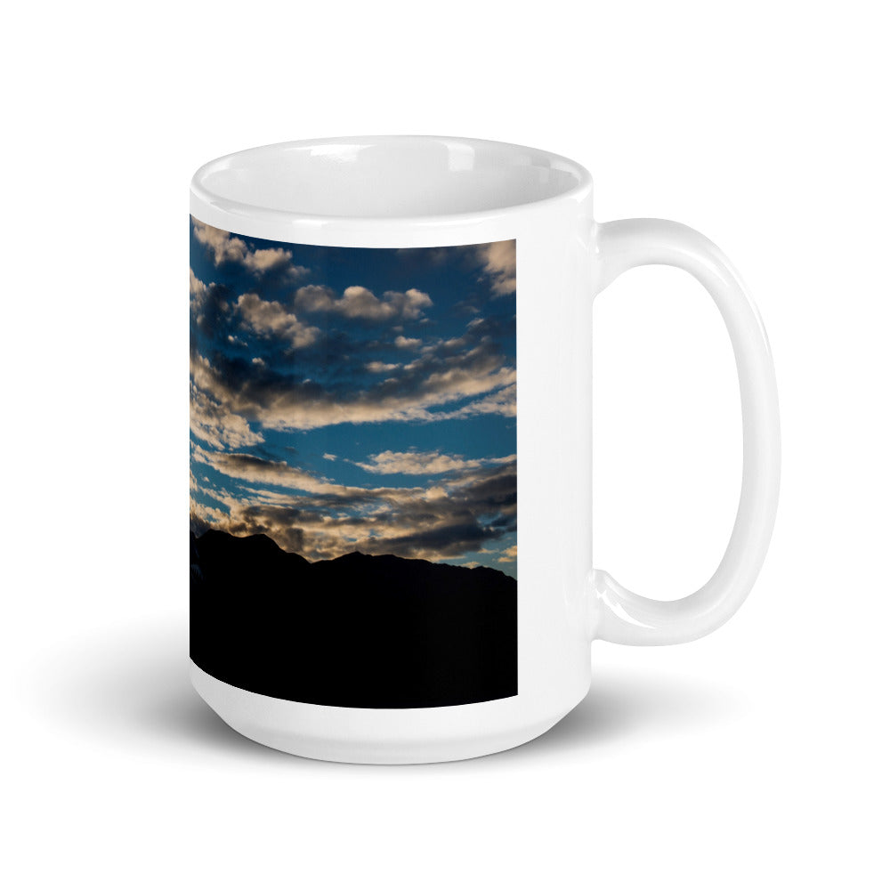 A-10 dawn patrol on our Ceramic White glossy mug