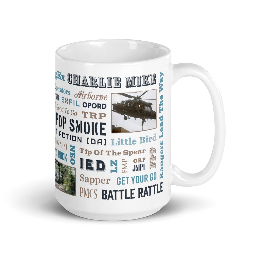 Say Again Army Ranger Mug