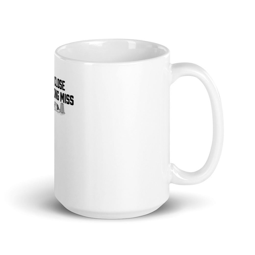 Danger Close With A-10 On Our White glossy mug.