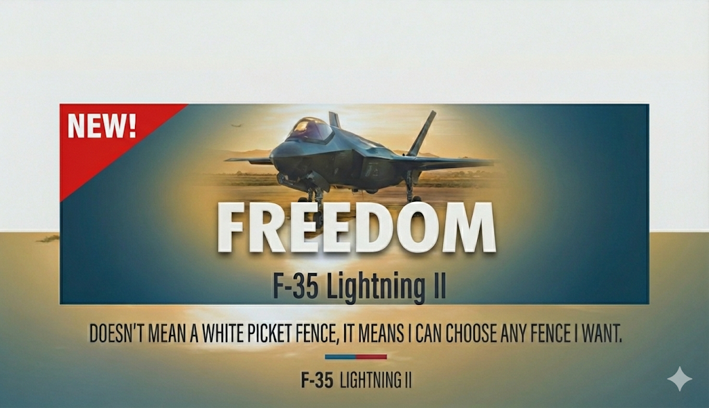 F-35A Lightning II, Framed Freedom Poster, Fighter Community, Air Force Pilot Gift, Retirement Gift, Promotion Gift
