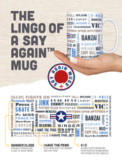 Say Again Mug With Fighter Pilot Words Generic version.