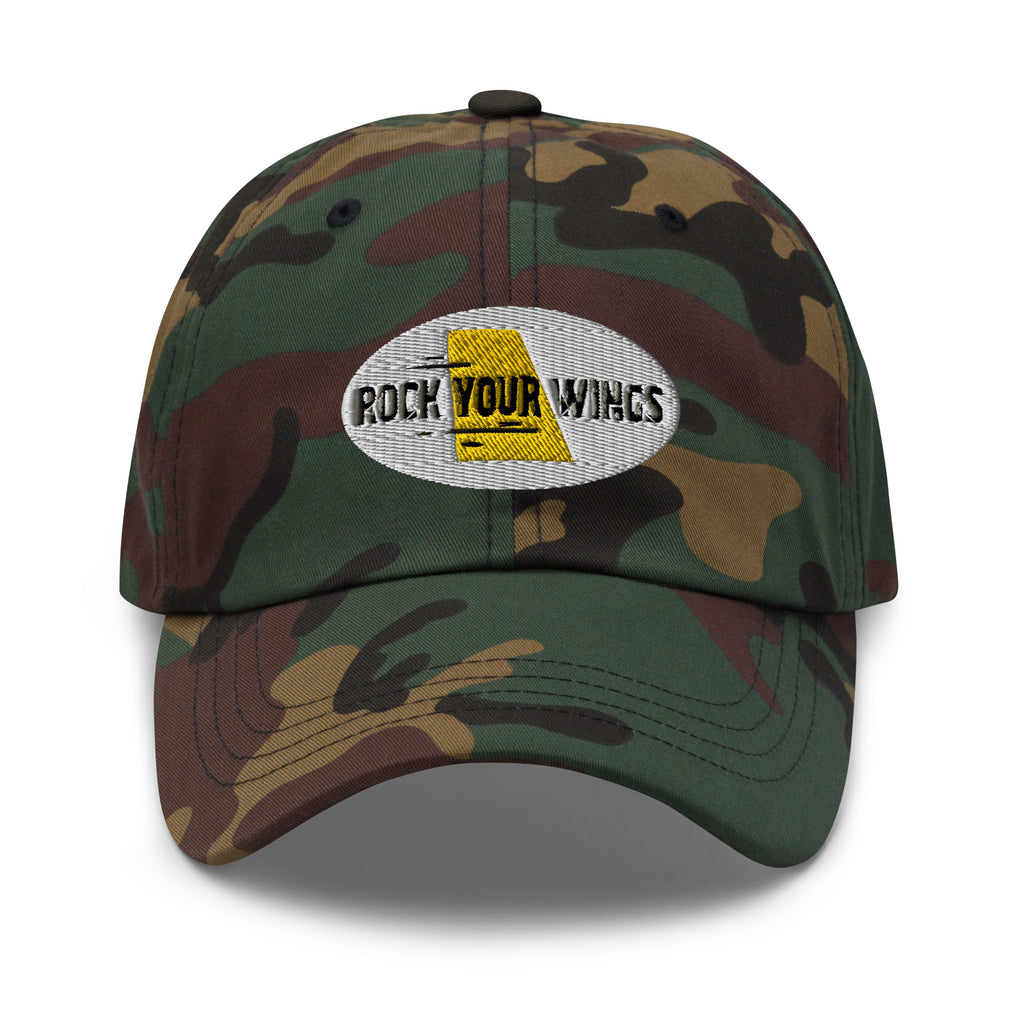 Rock Your Wings On Our Premium Dad hat
