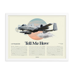 A-10 AirPower Portrait Framed
