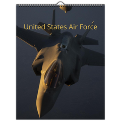 United States Air Force hanging calendar