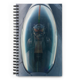 New! F-16 Cockpit on our New Spiral notebook