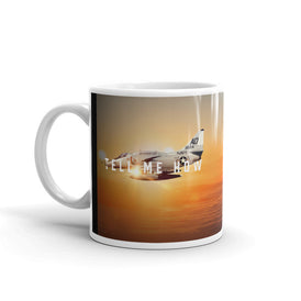 A-4E Skyhawk mug with our best  Tell Me How Quote. Vietnam Series